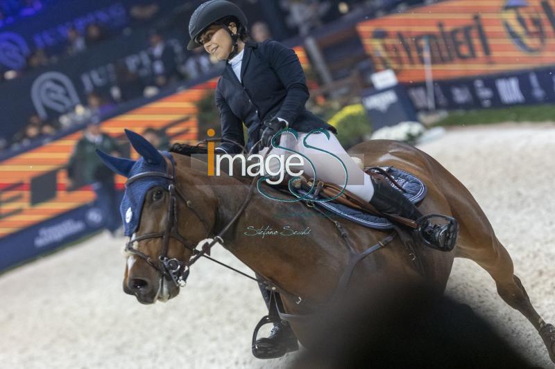 Pezzoli Clara (ITA) riding Fantasia de Beaufour_Verona_20241109_SS359272.jpg